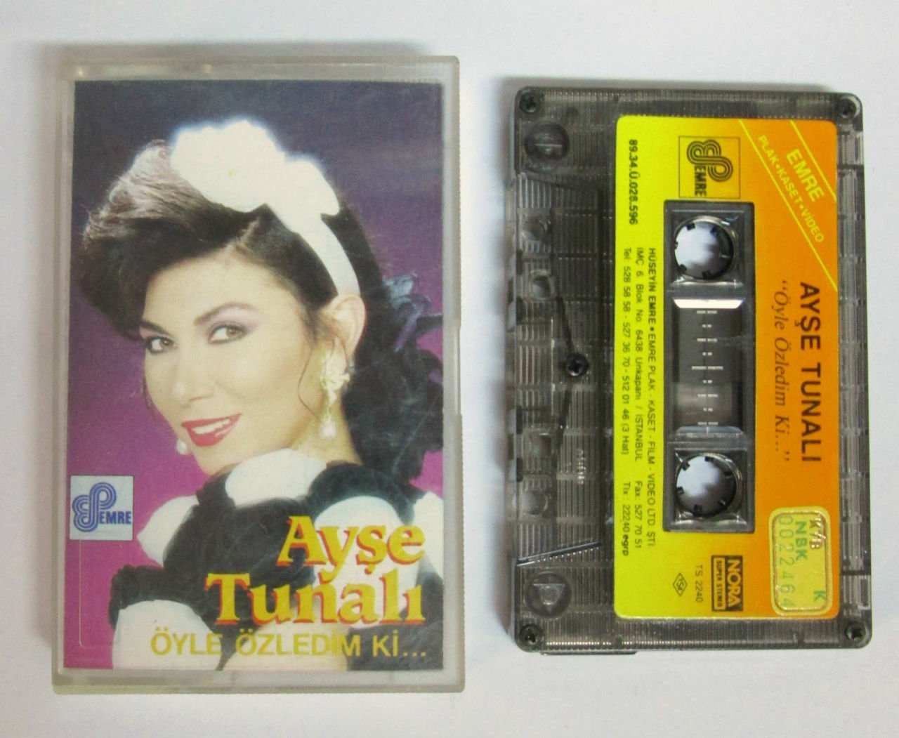 AYŞE TUNALI - ÖYLE ÖZLEDİM Kİ 2.EL KASET
