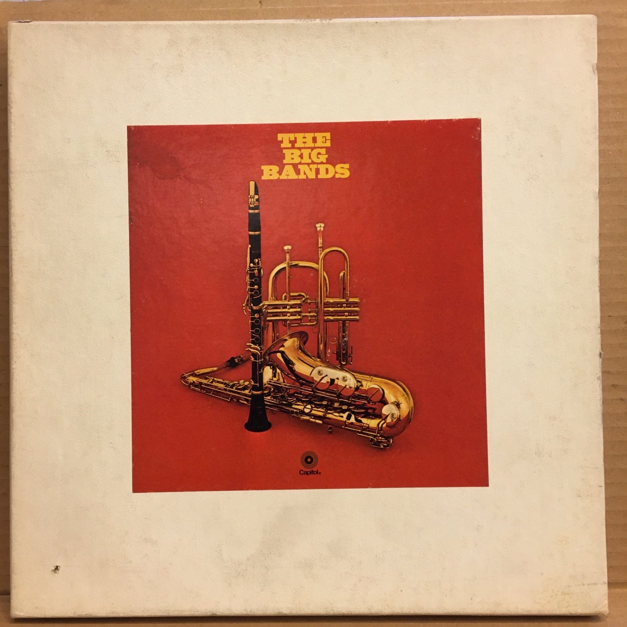 THE BIG BANDS, BENNY GOODMAN, HARRY JAMES, DUKE ELLINGTON, LES BROWN, WOODY HERMAN (1969) 2.EL 6PLAK BOXSET
