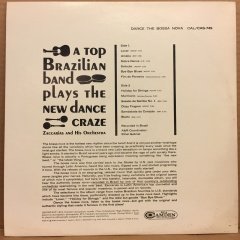 ZACCARIAS AND HIS ORCHESTRA - DANCE THE BOSSA NOVA 1962 2.EL PLAK