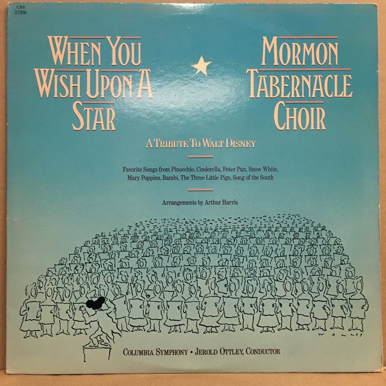 WHEN YOU WISH UPON A STAR, MORMON TABERNACLE CHOIR, A TRIBUTE TO WALT DISNEY (1981) 2.EL PLAK