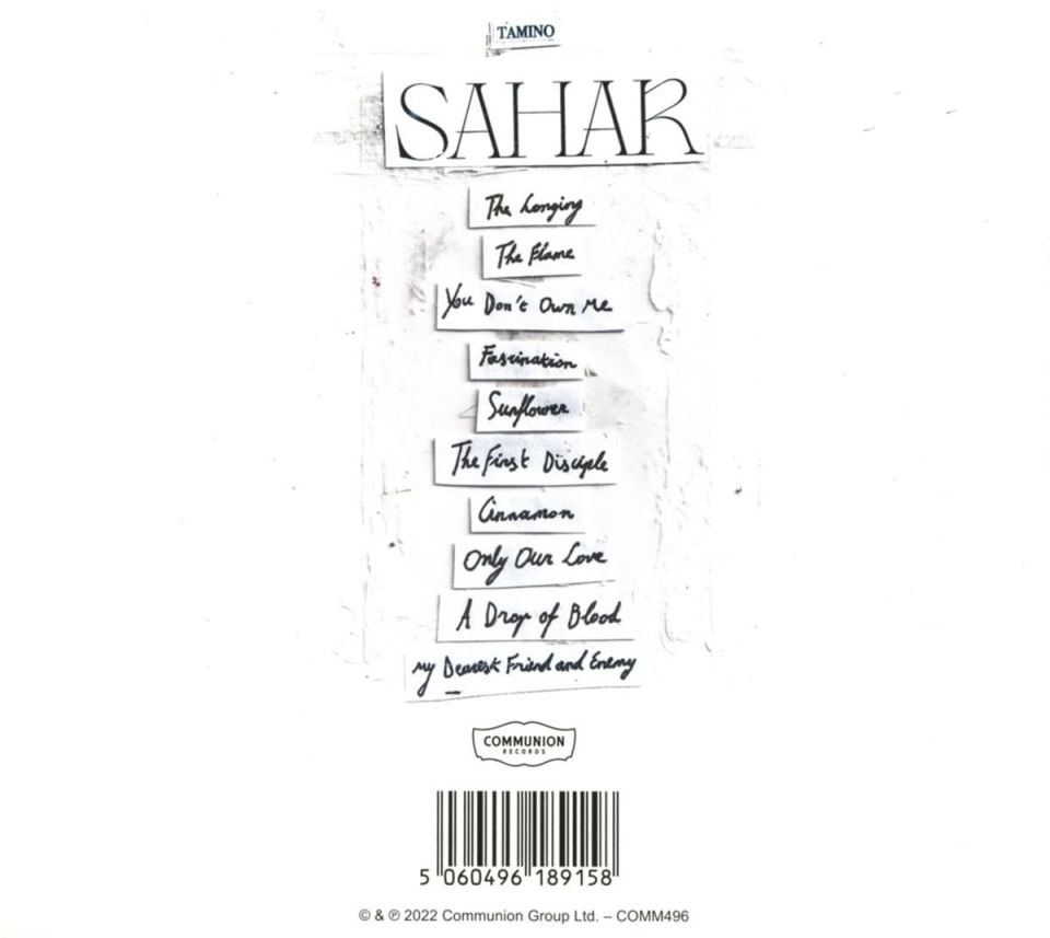 TAMINO - SAHAR (2022) - CD DIGIPACK AMBALAJINDA SIFIR