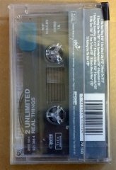 2 UNLIMITED - REAL THINGS CASSETTE  MADE IN TURKEY ''NEW''