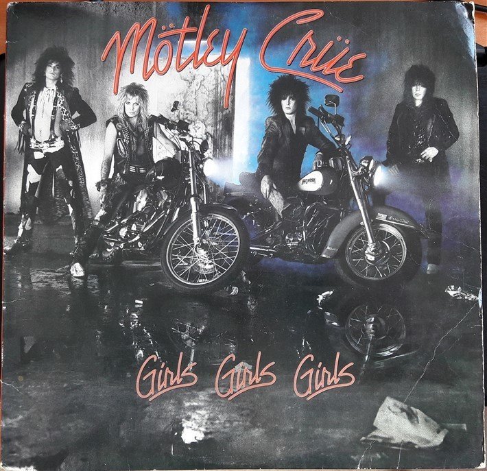MÖTLEY CRÜE - GIRLS GIRLS GIRLS (1987) - 2.EL PLAK