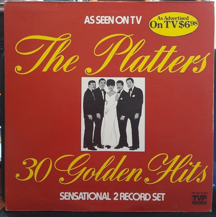 THE PLATTERS - 30 GOLDEN HITS - 2PLAK 2.EL
