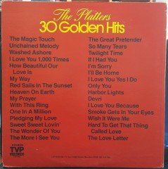 THE PLATTERS - 30 GOLDEN HITS - 2PLAK 2.EL