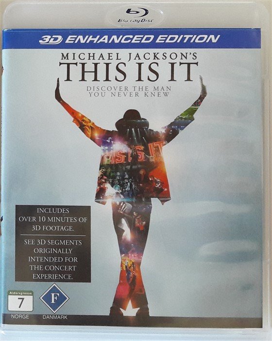 MICHAEL JACKSON'S THIS IS IT - BLU-RAY 2.EL