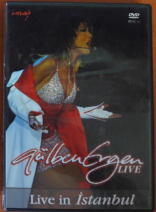 GÜLBEN ERGEN - LIVE IN İSTANBUL (2005) - DVD 2.EL