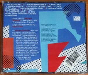 THE MANHATTAN TRANSFER - BODIES AND SOULS (1983) - CD 2.EL