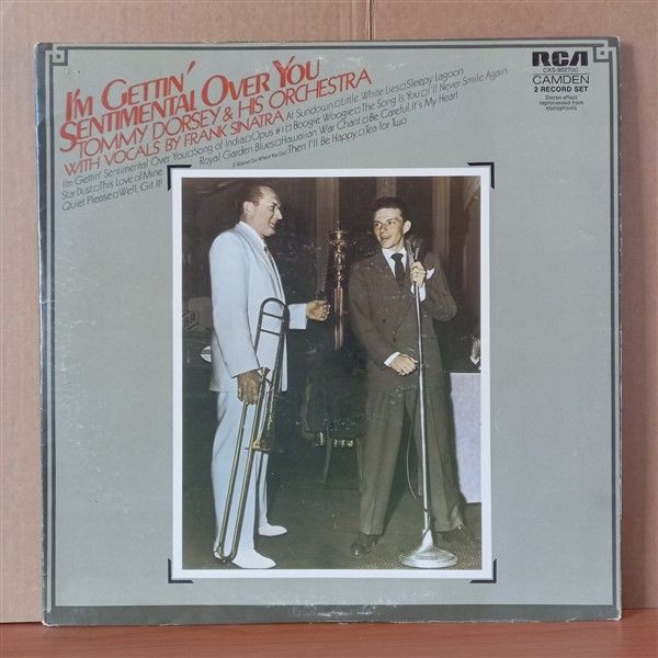 TOMMY DORSEY AND HIS ORCHESTRA WITH FRANK SINATRA – I'M GETTIN' SENTIMENTAL OVER YOU (1972) - 2LP 2.EL PLAK