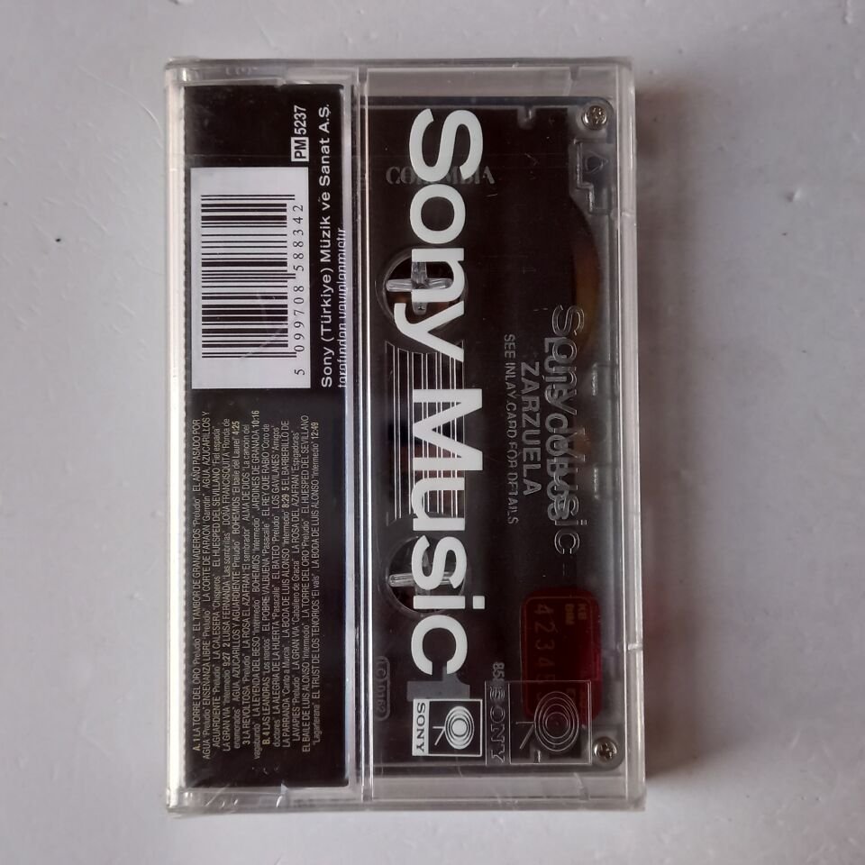 LUIS CORBOS - THE ROYAL PHILHARMONIC ORCHESTRA - ZARZUELA (1982) - KASET SIFIR