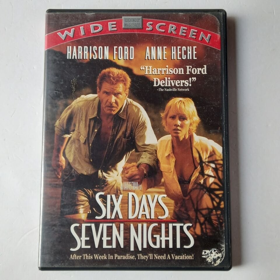 SIX DAYS, SEVEN NIGHTS - HARRISON FORD, ANNE HECHE - DVD 2.EL 1.BÖLGE