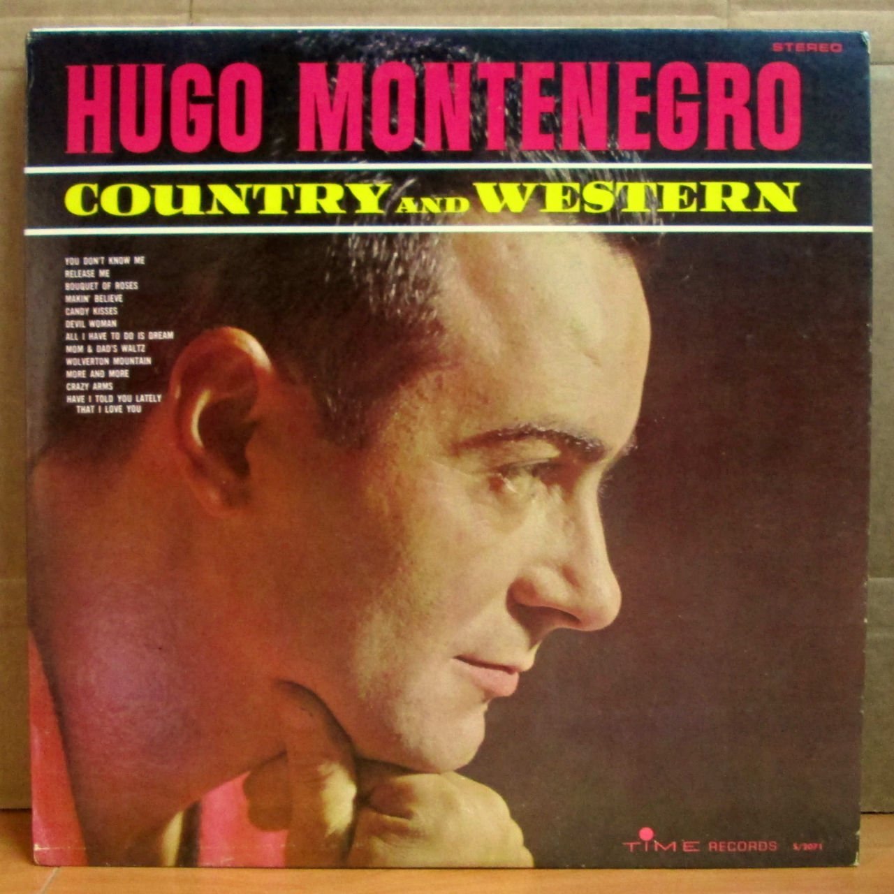 HUGO MONTENEGRO - COUNTRY and  WESTERN - LP 2.EL