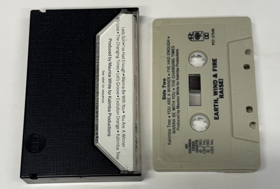 EARTH, WIND & FIRE - RAISE! (1981) - KASET 2.EL MADE IN USA