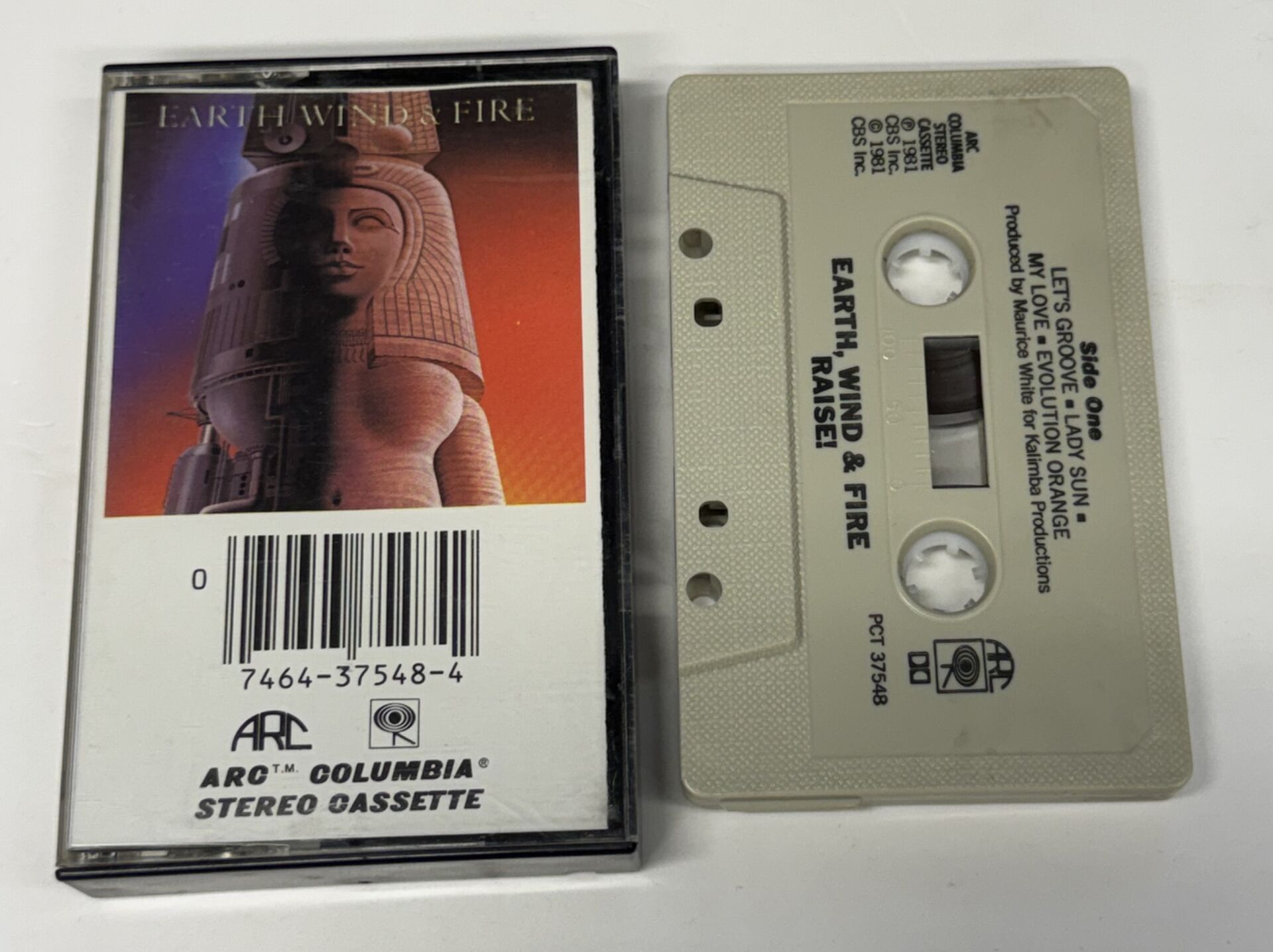 EARTH, WIND & FIRE - RAISE! (1981) - KASET 2.EL MADE IN USA