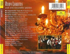 ROBY LAKATOS AND HIS ENSEMBLE - LAKATOS (1998) - CD DEUTSCHE GRAMMOPHON KLASİK ÇİGAN 2.EL