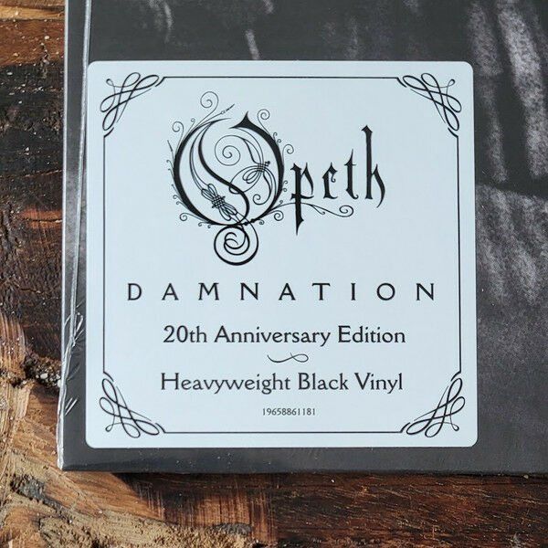 OPETH - DAMNATION (2003) - LP 20TH ANNIVERSARY 180GR 2023 EDITION SIFIR PLAK