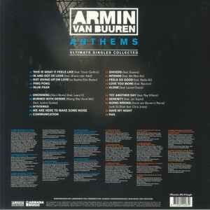 ARMIN VAN BUUREN – ANTHEMS (ULTIMATE SINGLES COLLECTED) (2014) - 2LP 2025 REISSUE COMPILATION 180GR HOUSE PROGRESSIVE TRANCE SIFIR PLAK
