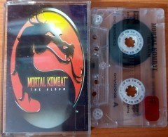 MORTAL COMBAT - THE ALBUM SOUNDTRACK THE IMMORTALS (1996) KENT CASSETTE MADE IN TURKEY ''USED''