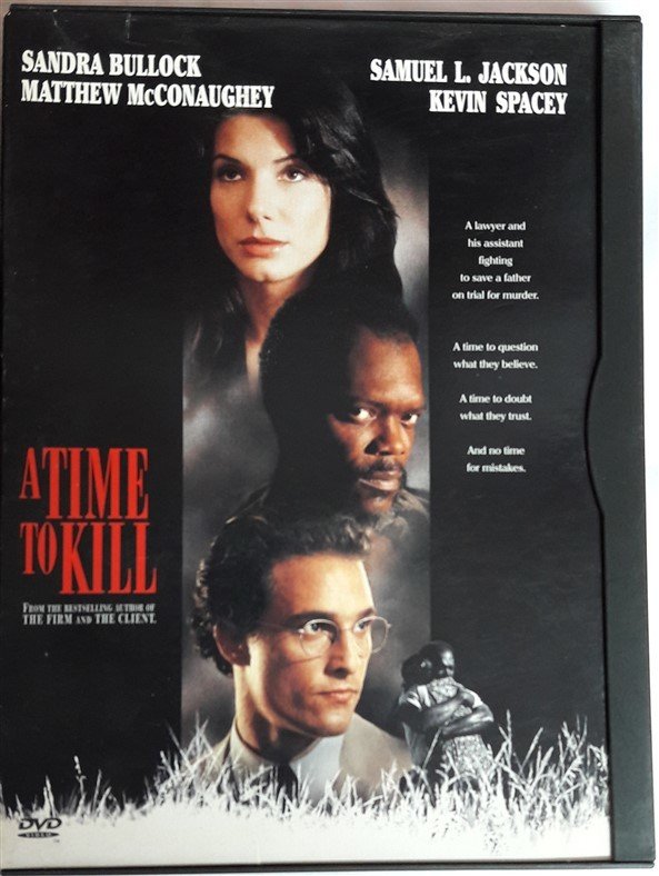 A TIME TO KILL - SANDRA BULLOCK - SAMUEL L. JACKSON - MATTHEW McCONAUGHEY - KEVIN SPACEY - JOEL SCHUMACHER - SNAPCASE DVD 2.EL