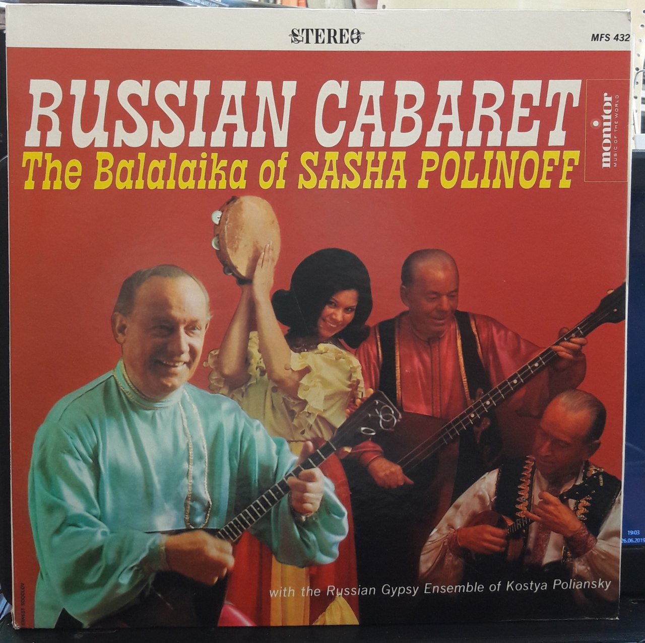RUSSIAN CABARET THE BALALAIKA OF SASHA POLINOFF - PLAK 2.EL