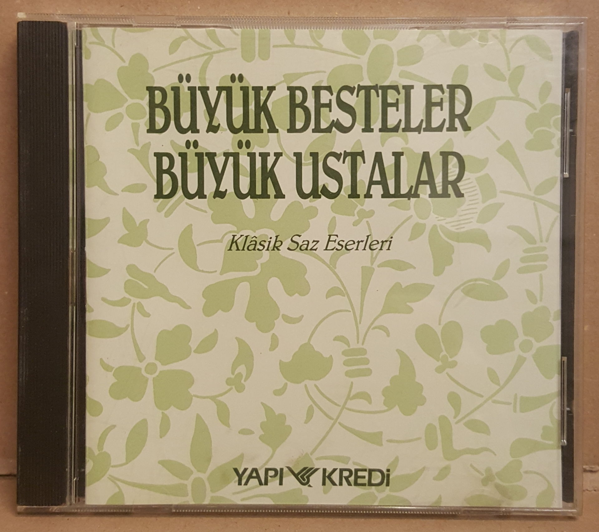 BÜYÜK BESTELER BÜYÜK USTALAR SERİSİ - KLASİK SAZ ESERLERİ - CD YAPI KREDİ 1991 2.EL