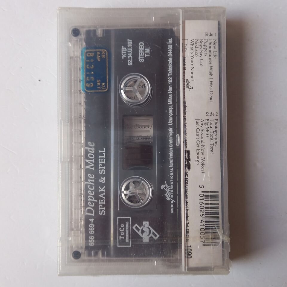 DEPECHE MODE - SPEAK & SPELL (1992) - KASET SIFIR