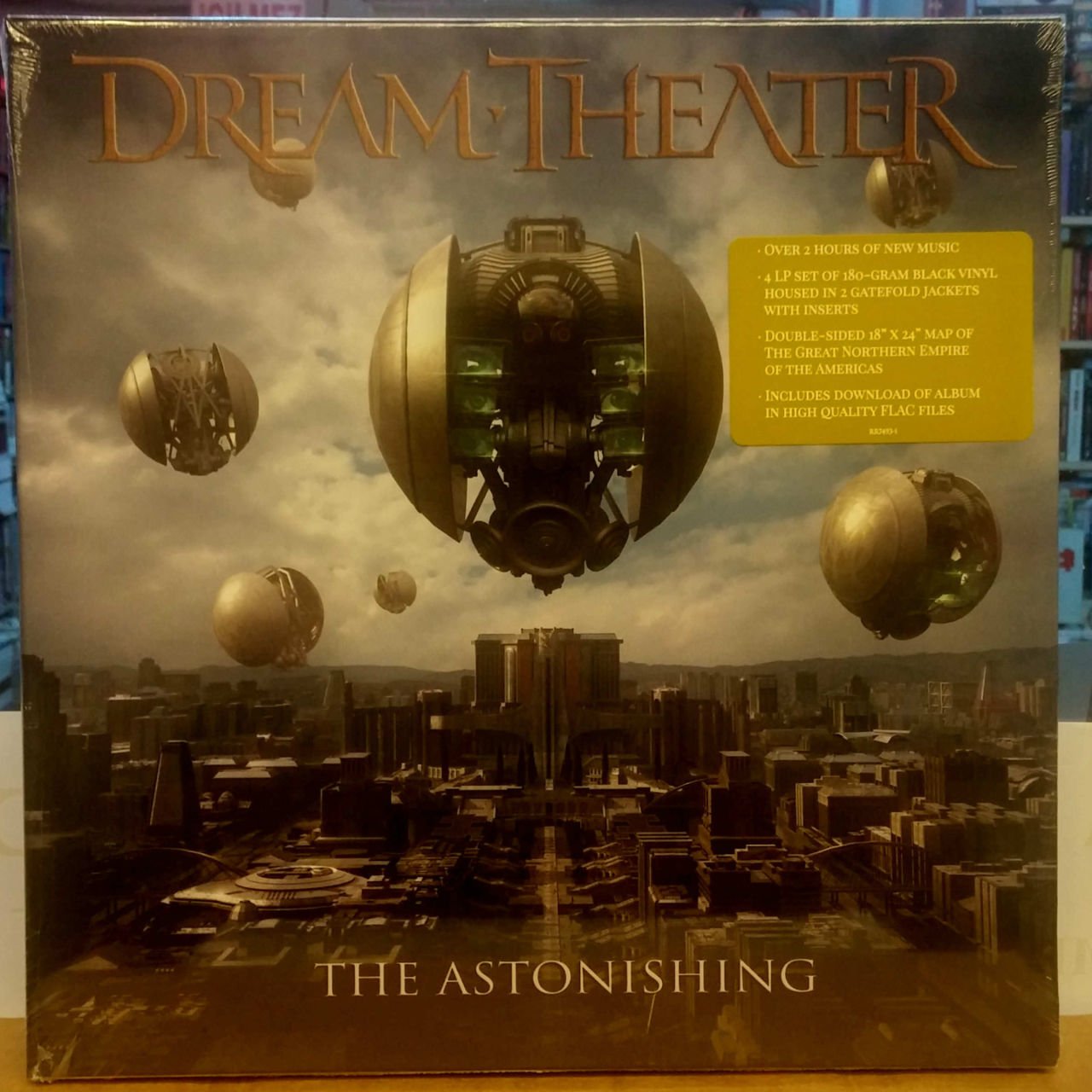 DREAM THEATER - THE ASTONISHING (2016) - 4LP 180GR SFR