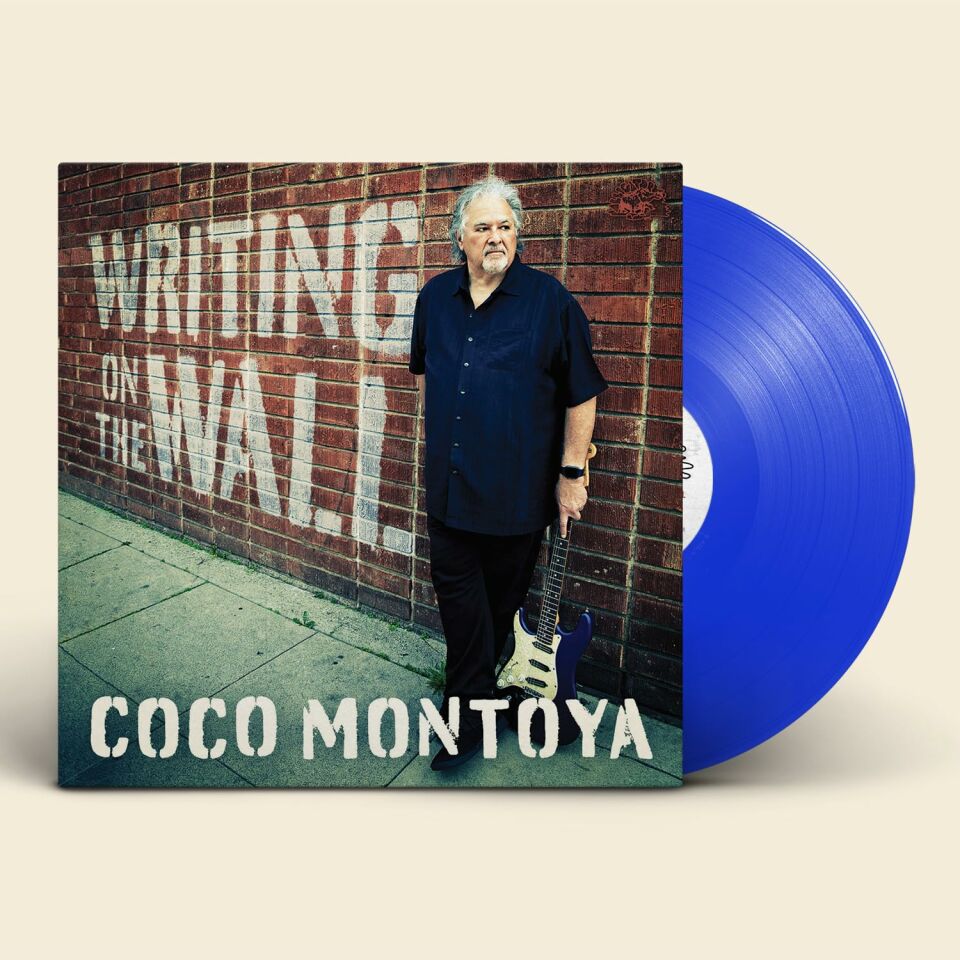 COCO MONTOYA - WRITING ON THE WALL (2023) - LP BLUE COLOURED EDITION SIFIR PLAK