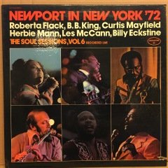 NEWPORT SESSION VOL.6 ROBERTA FLACK B.B. KING CURTIS MAYFIELD HERBIE MANN.. 2.EL PLAK