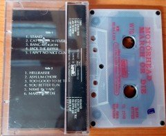 MOTORHEAD - MARCH OR DIE (1992) UZELLI CASSETTE MADE IN TURKEY ''USED''