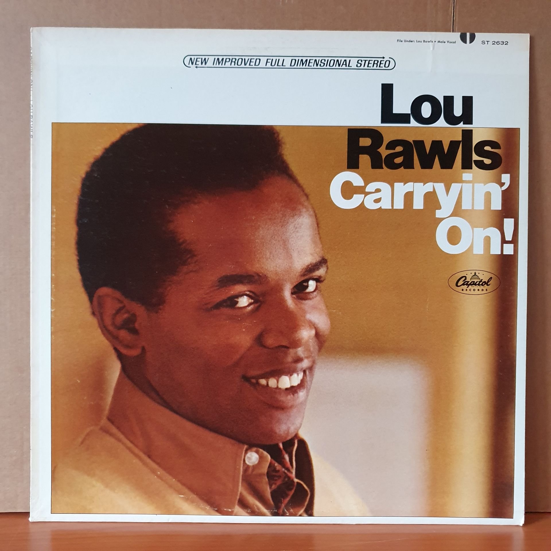 LOU RAWLS - CARRYIN' ON (1966) - LP 2.EL PLAK