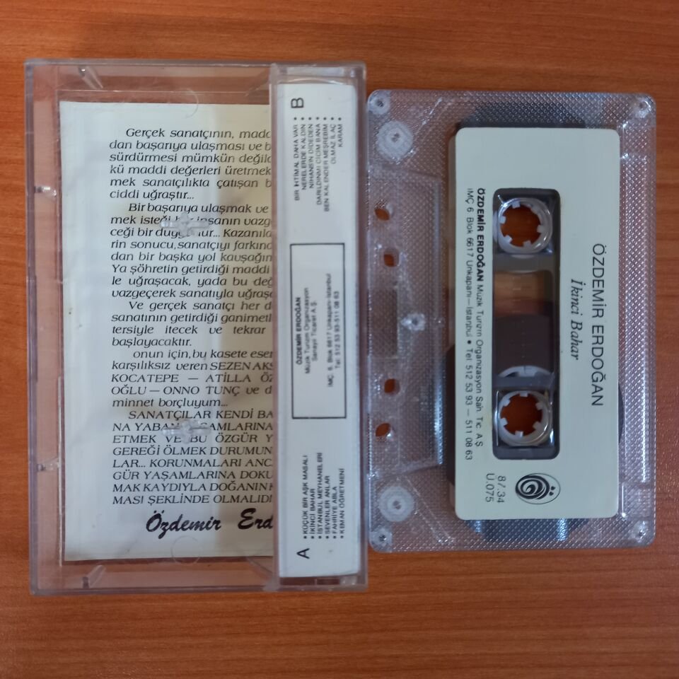 ÖZDEMİR ERDOĞAN - İKİNCİ BAHAR (1987) - KASET 2.EL