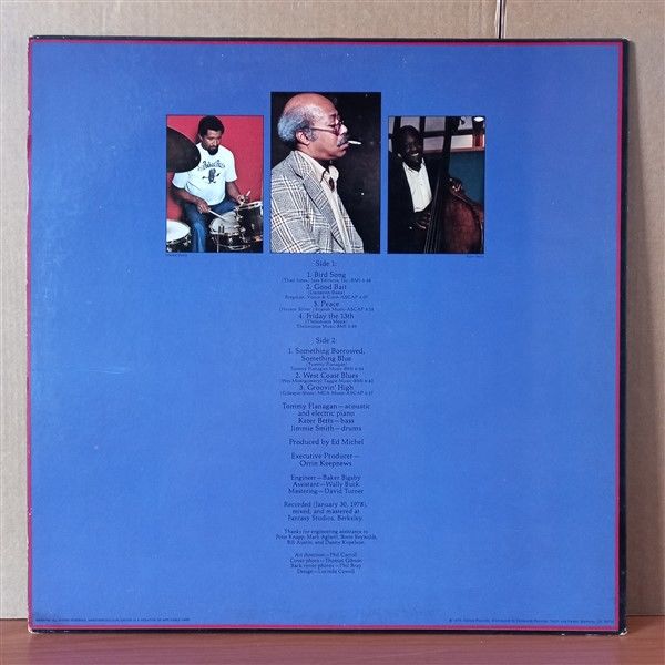 TOMMY FLANAGAN – SOMETHING BORROWED, SOMETHING BLUE (1978) - LP 2.EL PLAK