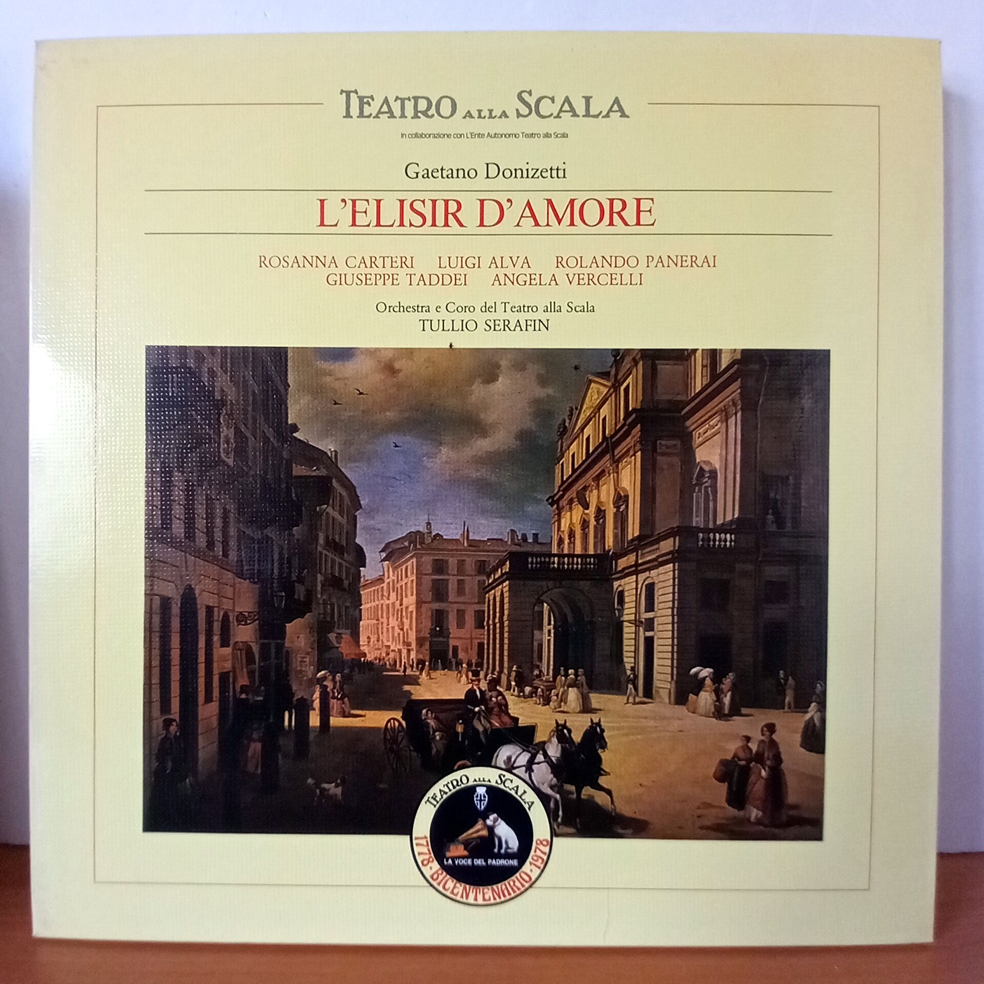 GAETANO DONIZETTI – L'ELISIR D'AMORE (1978) - 2LP BOX SET 2.EL PLAK