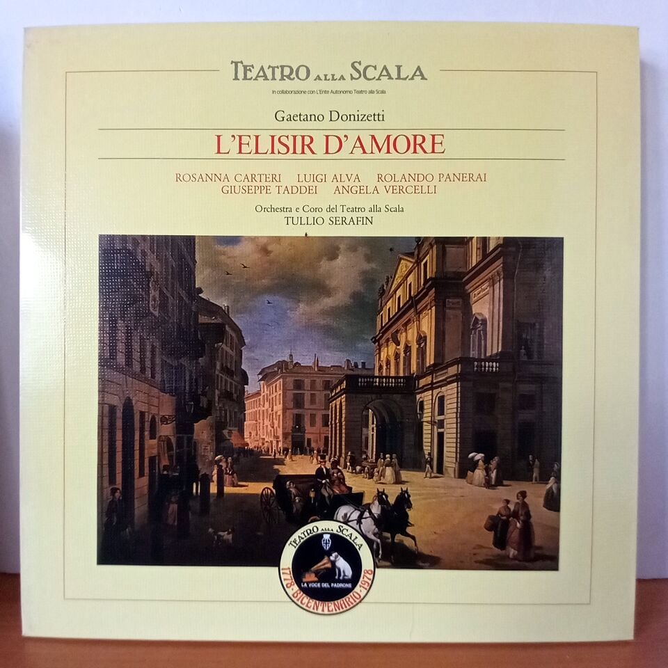 GAETANO DONIZETTI – L'ELISIR D'AMORE (1978) - 2LP BOX SET 2.EL PLAK