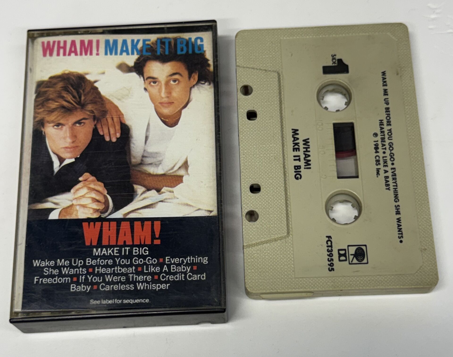 WHAM - MAKE IT BIG (1984) - KASET 2.EL MADE IN USA