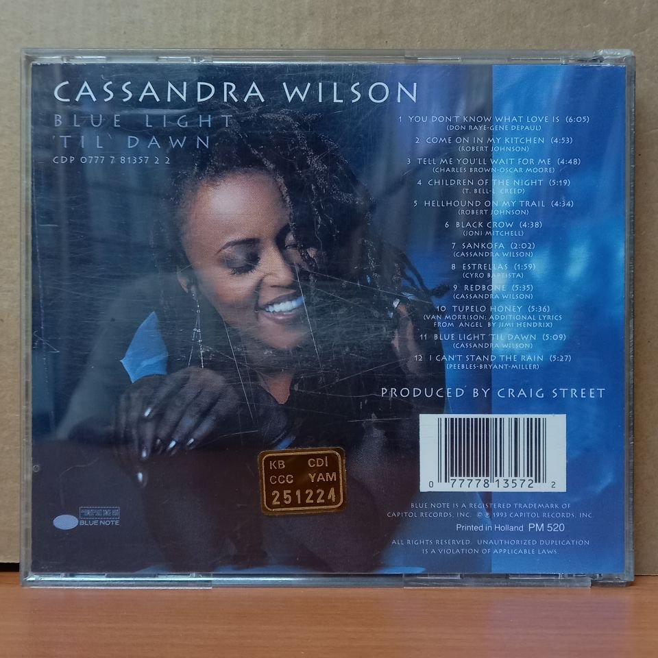 CASSANDRA WILSON – BLUE LIGHT 'TIL DAWN (1993) - CD 2.EL