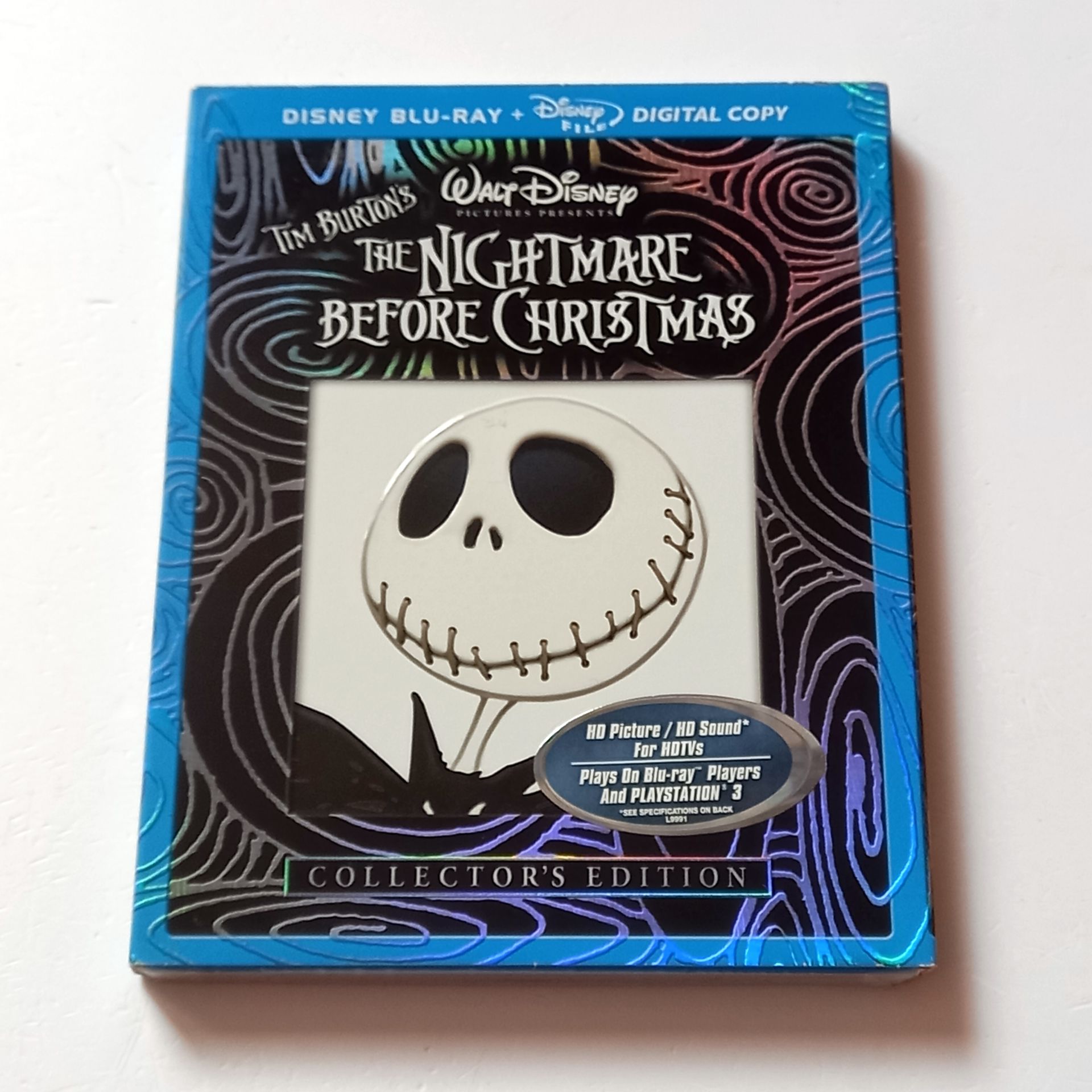 THE NIGHTMARE BEFORE CHRISTMAS - YÖN.:TIM BURTON - BLU-RAY 2 DISC COLLECTOR\'S EDITION EMBOSSED SLIPCOVER REGION A SIFIR TR ALTYAZI YOKTUR