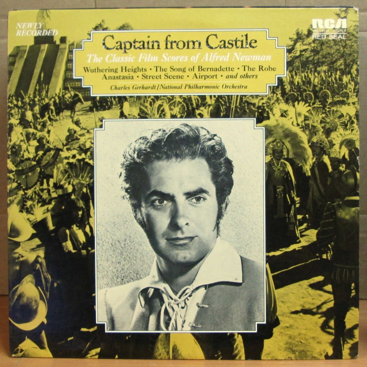 CAPTAIN FROM CASTILE - FILM SCORES LP 2.EL