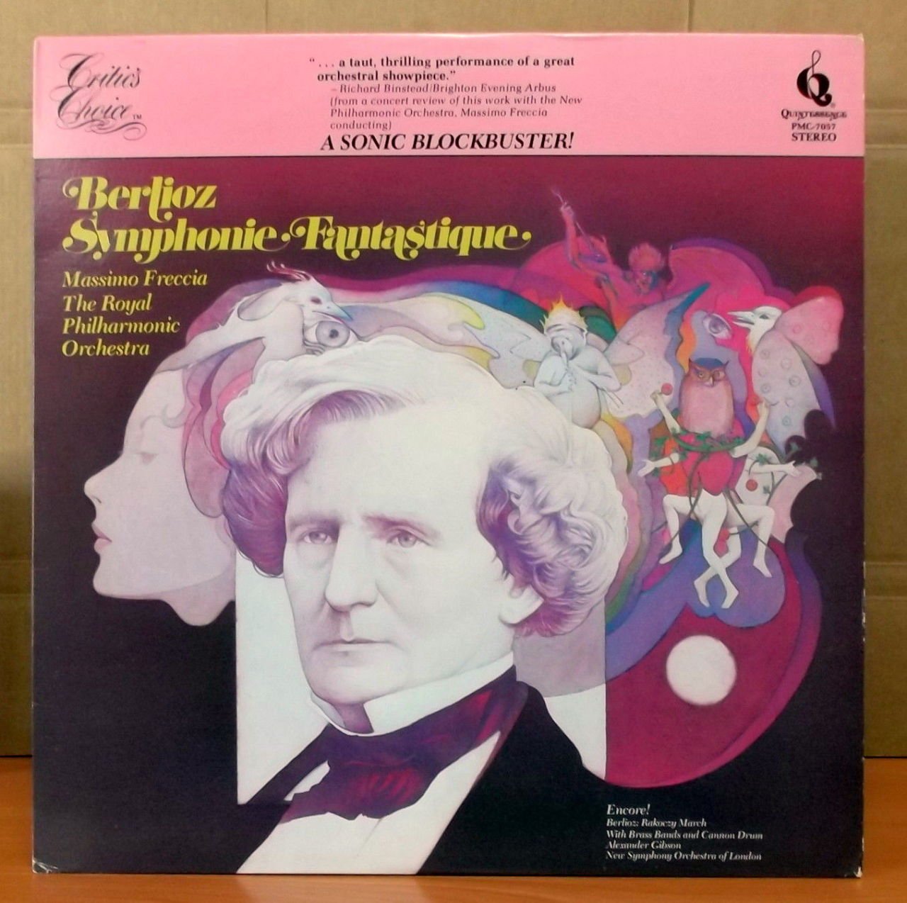 BERLIOZ SYMPHONY FANTASTIQUE M. FRECCIA LP 2.EL