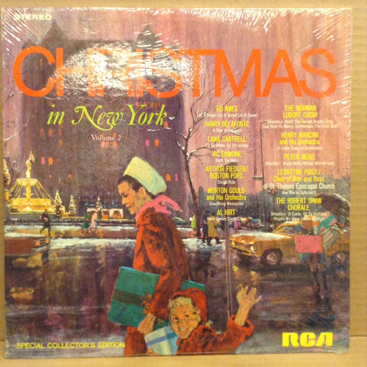 CHRISTMAS IN NEW YORK DÖNEM BASKISI SIFIR PLAK