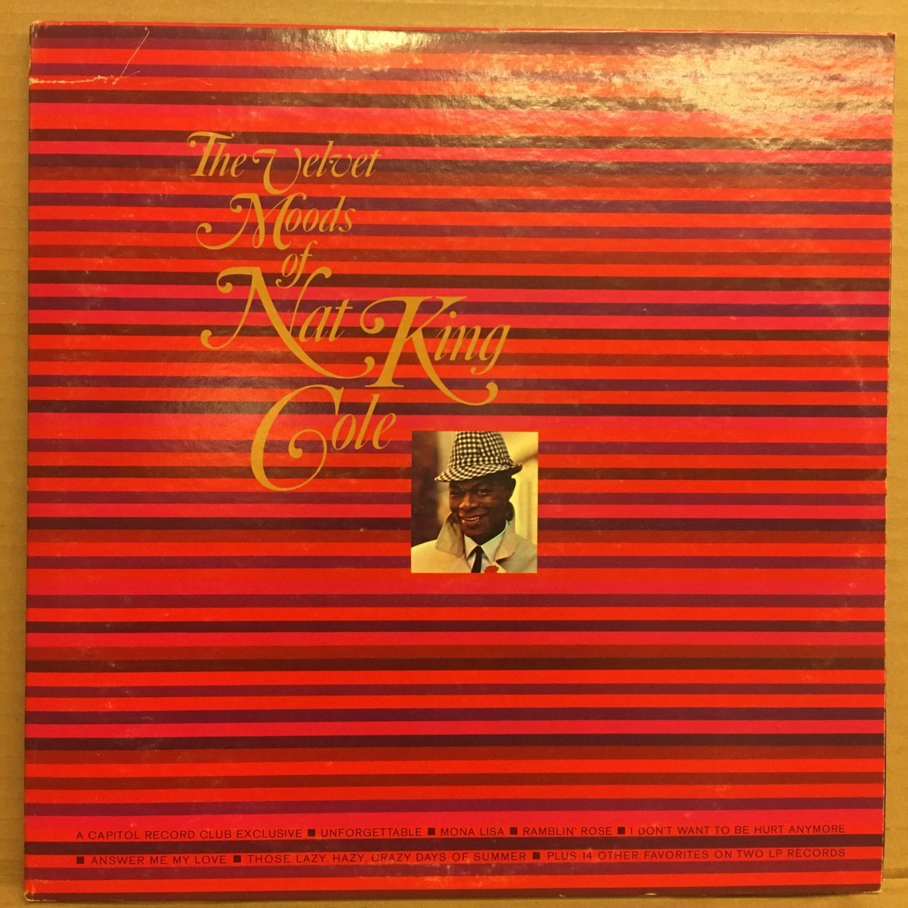 NAT KING COLE - VELVET MOODS 2.EL 2PLAK