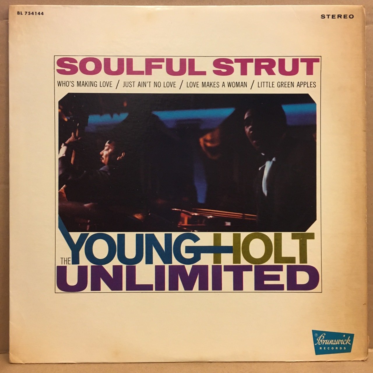 YOUNG HOLT UNLIMITED - SOULFUL STREET (1968) 2.EL PLAK
