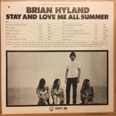 BRIAN HYLAND - STAY AND LOVE ME ALL SUMMER 1969 2.EL PLAK