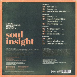 THE MARCUS KING BAND – SOUL INSIGHT (2014) - 2021 BASKI 2xLP PLAK SIFIR