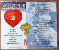 GÖNÜL ŞARKILARIMIZ 2 CD TÜRK SANAT MÜZİĞİ 2.EL