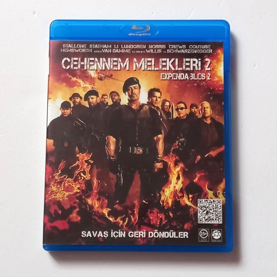 CEHENNEM MELEKLERİ 2 / EXPENDABLES 2 - SYLVESTER STALLONE, JASON STATHAM, JET LI - YÖN.: SIMON WEST - BLU-RAY 2.EL