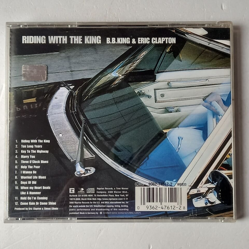 B.B. KING & ERIC CLAPTON – RIDING WITH THE KING (2000) - CD 2.EL