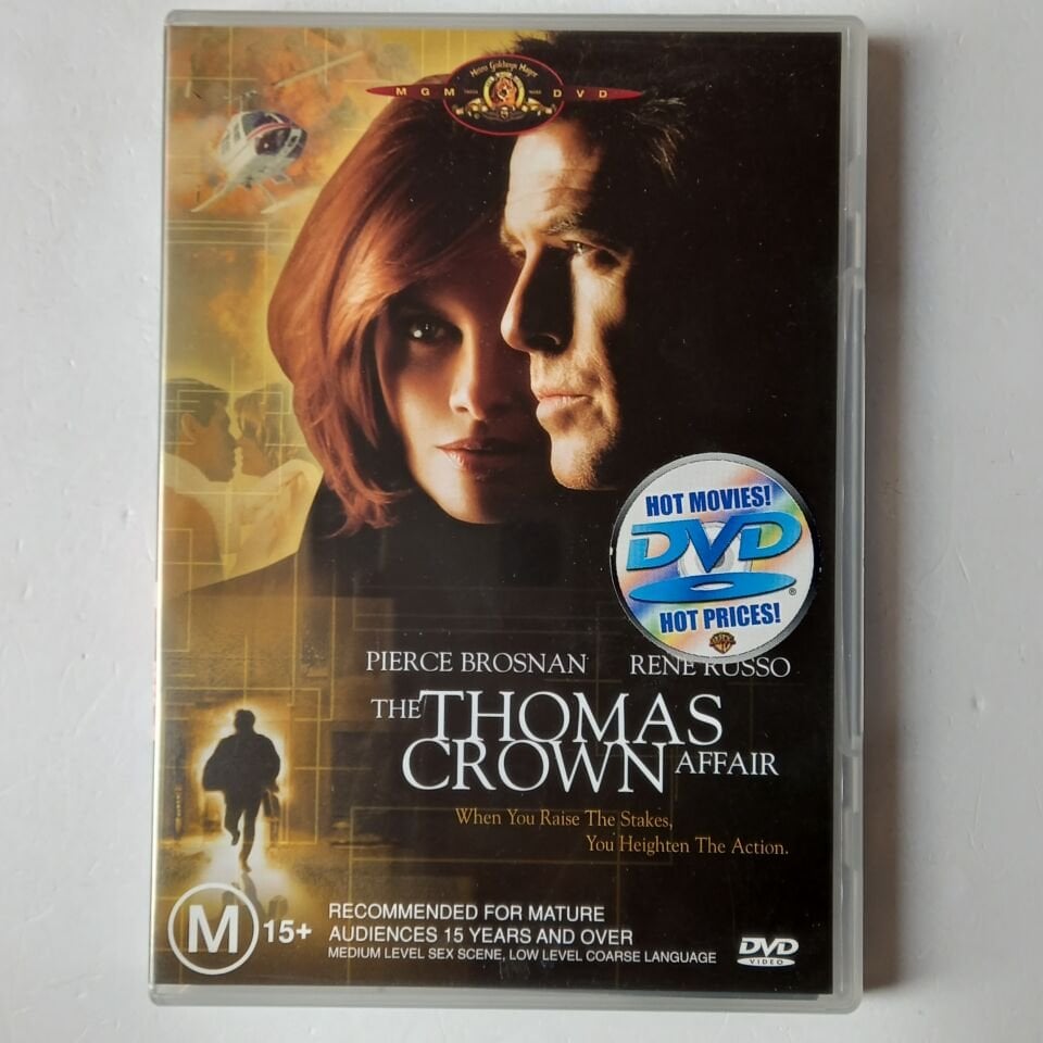 THE THOMAS CROWN AFFAIR - PIERCE CROSNAN, RENE RUSSO - DVD 2.EL