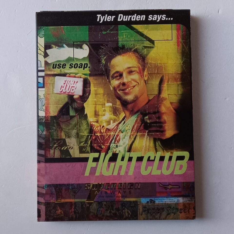 FIGHT CLUB - DAVID FINCHER,  BRAD PITT, EDWARD NORTON, HELENA BONHAM CARTER - DIGIPAK SPECIAL EDITION DVD 1.BÖLGE 2.EL